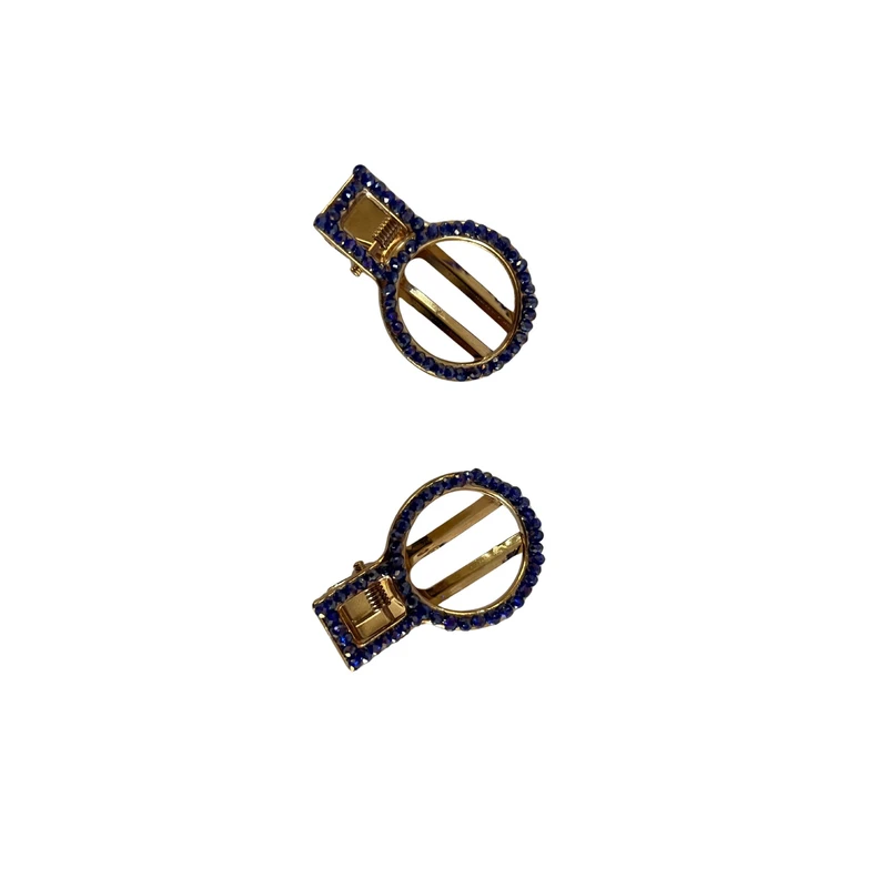 گیره مو زنانه مدل دایره بسته 2 عددی