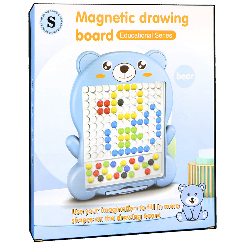 بازی آموزشی سمید مدل تخته نقاشی مغناطیسی طرح خرس