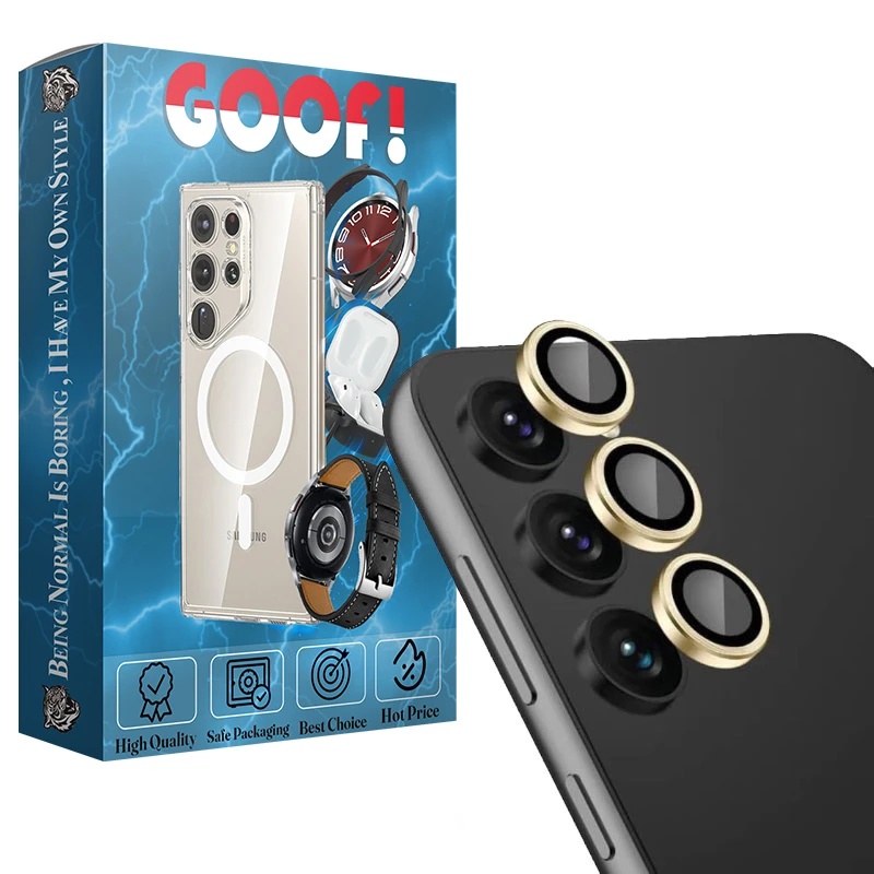 محافظ لنز دوربین گوف مدل Metal Ring Protector مناسب برای گوشی موبایل سامسونگ Galaxy A35