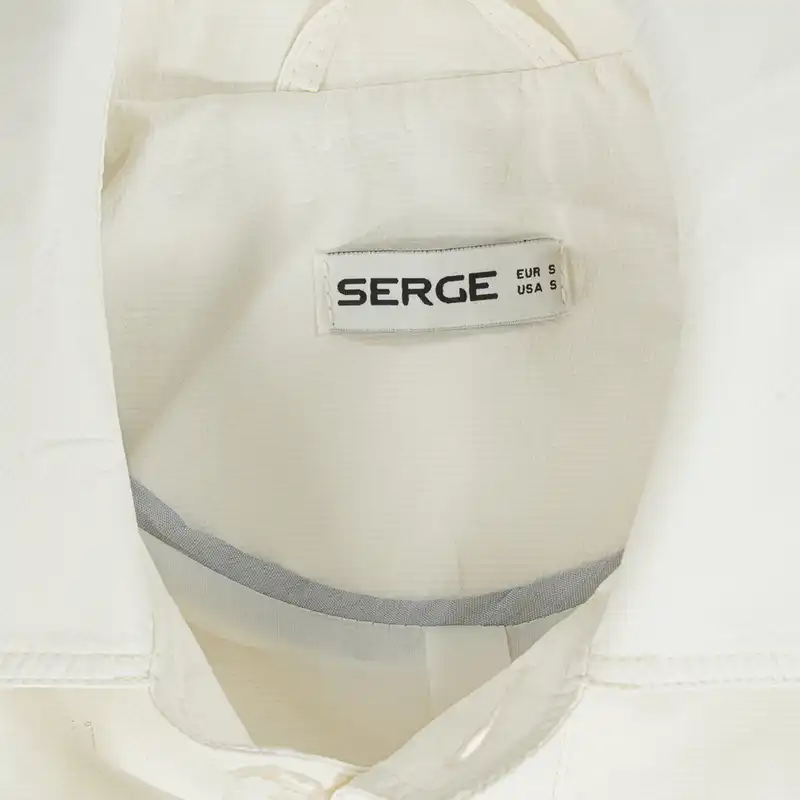 بارانی  زنانه سرژه مدل 228149 رنگ سفید