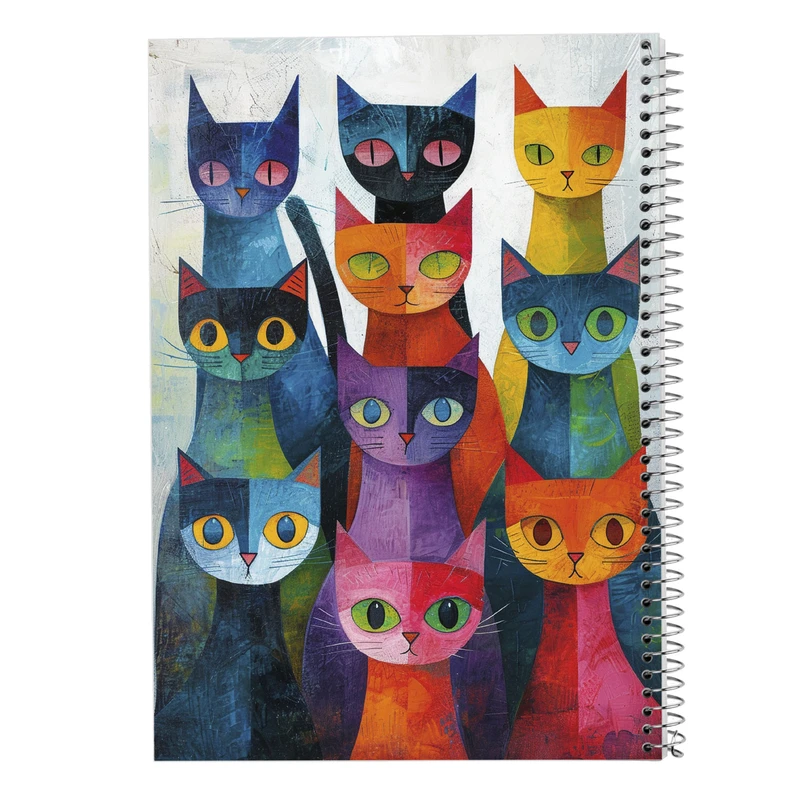 دفتر مشق 50 برگ مدوپد مدل موجودات فانتزی کد DF16985