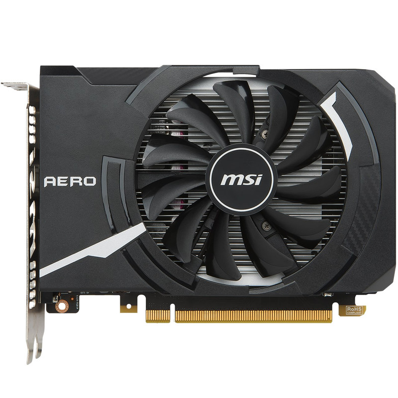 کارت گرافیک ام اس آی مدل GeForce GTX 1050 Ti AERO ITX 4G OC