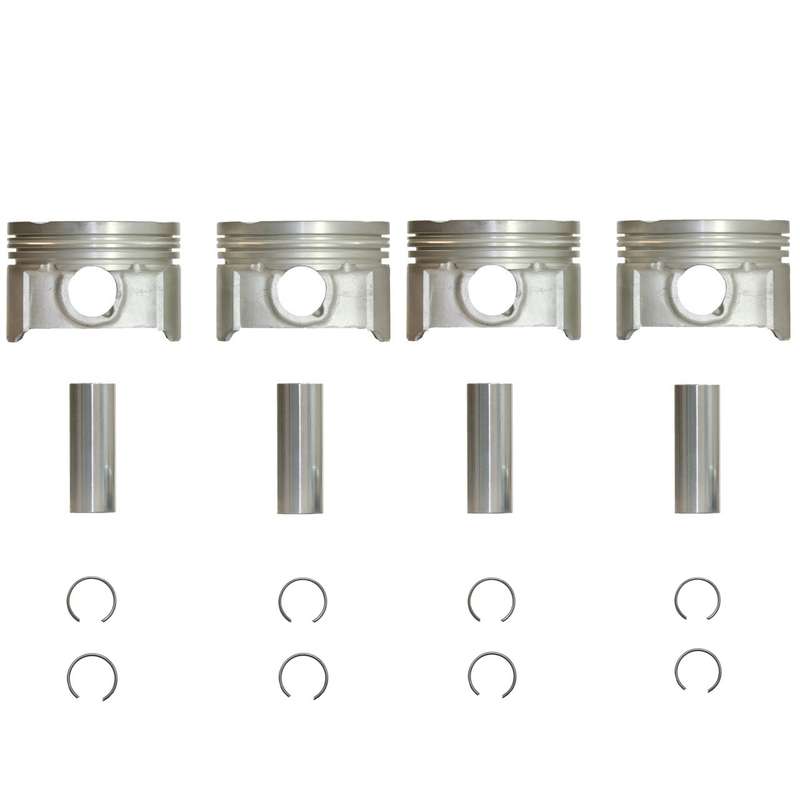 مجموعه 4 عددی پیستون و گژنپین و خار کارتک مدل CTEF7007 تعمیر اول مناسب برای سمند