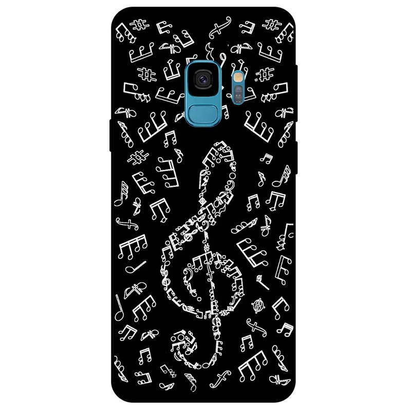 کاور مگافون طرح نوت موسیقی مدل 1370 مناسب برای گوشی موبایل سامسونگ Galaxy S9   
