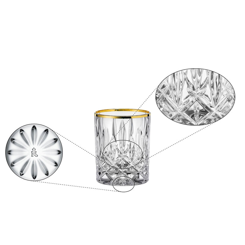 لیوان ناخمن مدل Noblesse GOLD کد 2580 لیوان ناخمن مدل Noblesse GOLD کد 2580