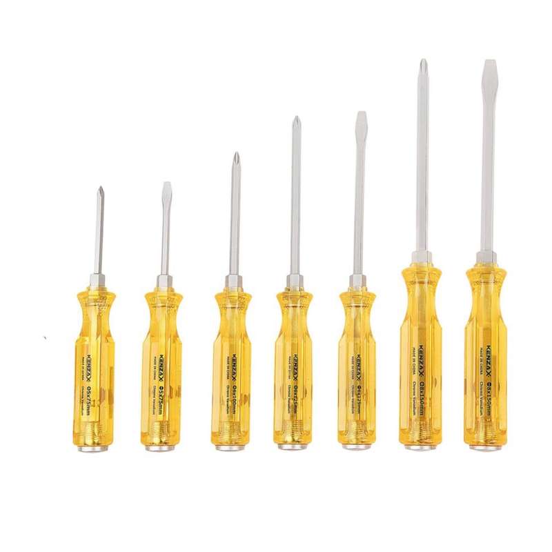 پیچ گوشتی کنزاکس مدل KGS-107 کد fd54 مجموعه 7 عددی