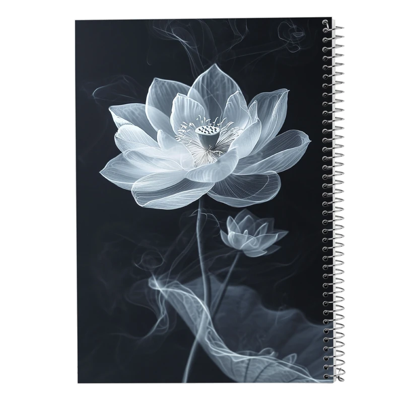 دفتر ژورنال نویسی 50 برگ مدوپد مدل نقطه ای طرح گل کد DF13904