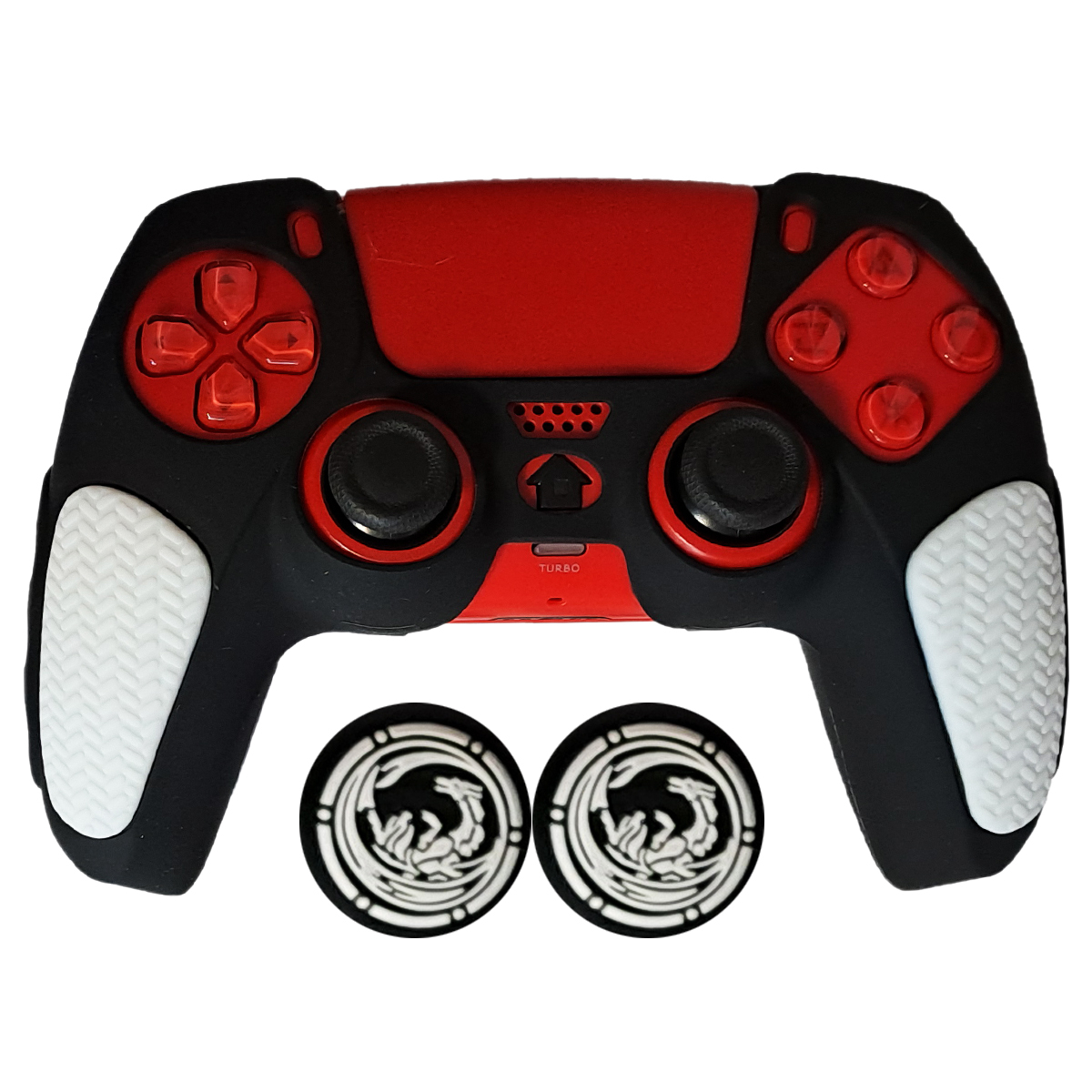 محافظ دسته بازی پلی استیشن 5 مدل Anti Slip PS5343 به همراه روکش آنالوگ