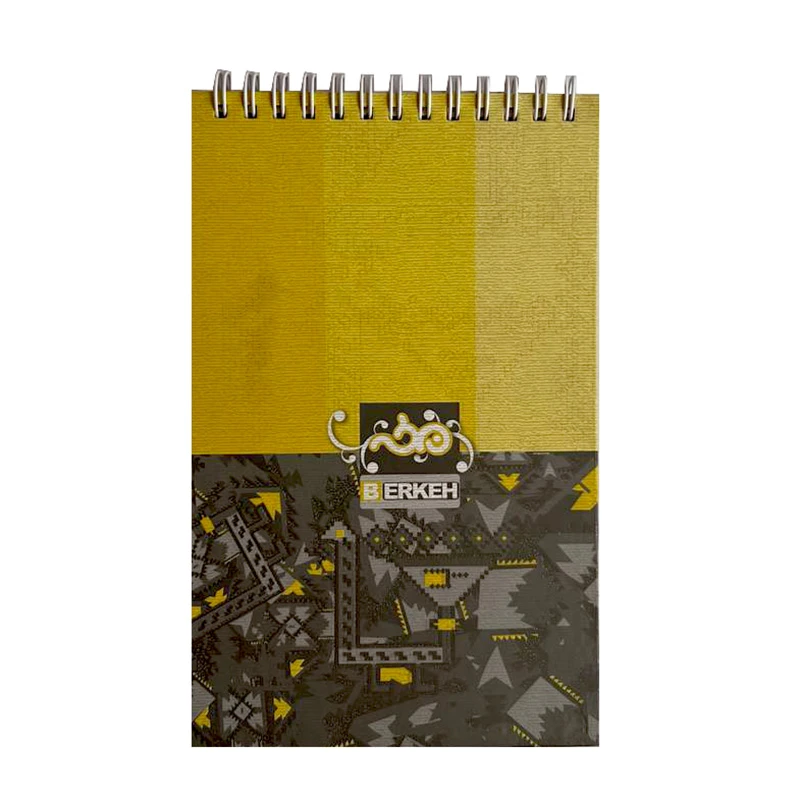 دفترچه یادداشت 100 برگ برکه مدل خبرنگاری بزرگ کد 6125