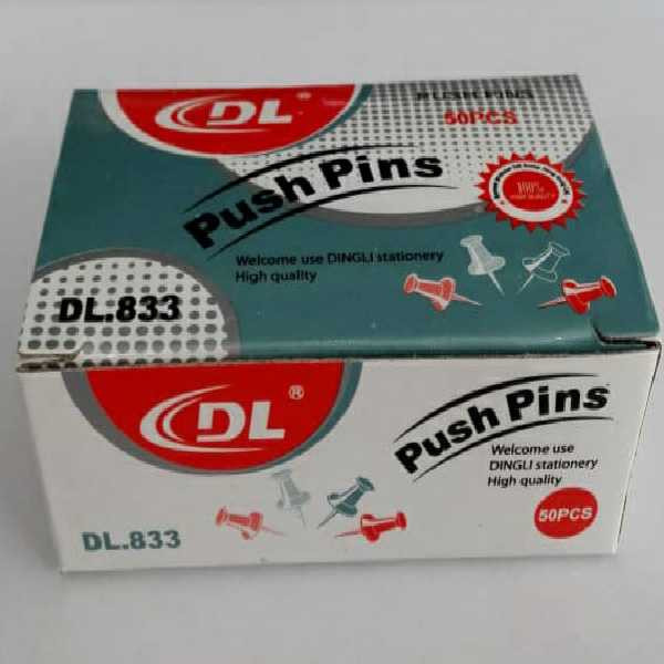 سوزن نقشه دینگلی مدل DL کد 833 بسته 50 عددی سوزن نقشه دینگلی مدل DL کد 833 بسته 50 عددی