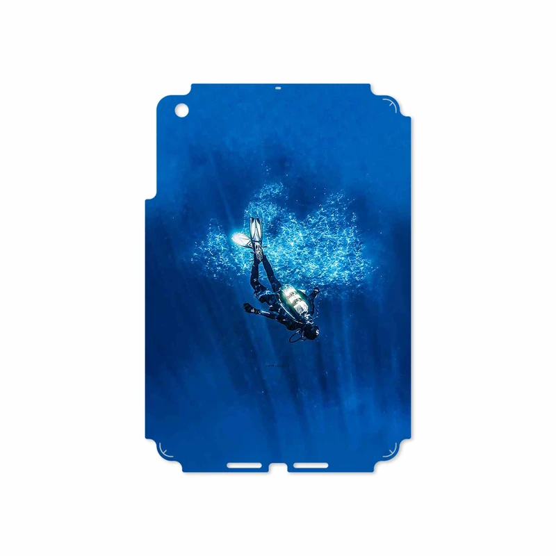 برچسب پوششی ماهوت مدل Scuba Diving مناسب برای تبلت اپل iPad mini 2012 A1432