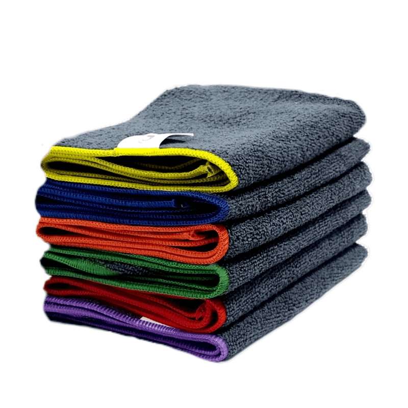 دستمال نظافت خودرو ابراف مدل میکروفایبر MT406 مجموعه 6 عددی