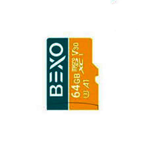 کارت حافظه micro sdxc بکسو مدل 667x کلاس 10 استانداردUHS-IU1 سرعت 100mb ظرفیت 64 گیگابایت