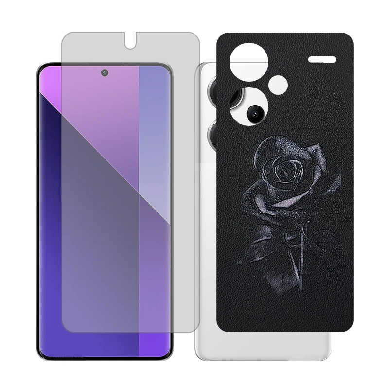 محافظ صفحه نمایش شفاف گلس مدل Together مناسب برای گوشی موبایل شیائومی Redmi Note 13 Pro Plus به همراه برچسب پوششی 