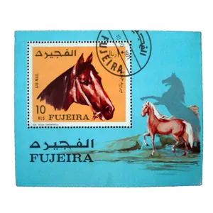 تمبر یادگاری مدل اسب کد aa-436 