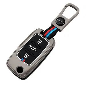 قاب ریموت و جاسوئیچی فلزی خودرو چیکال مدل P-474 مناسب برای چانگان CS35