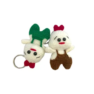 سرکلیدی بافتنی طرح خروس بسته دو عددی