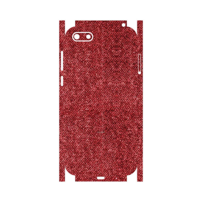 برچسب پوششی ماهوت مدل Fabric Texture 4-FullSkin مناسب برای گوشی موبایل هوآوی Y5 Lite