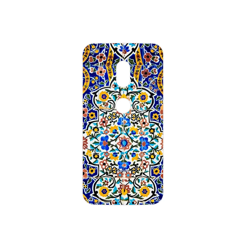 برچسب پوششی ماهوت مدل Iran Tile 12 مناسب برای گوشی موبایل موتورولا Moto G4 Play