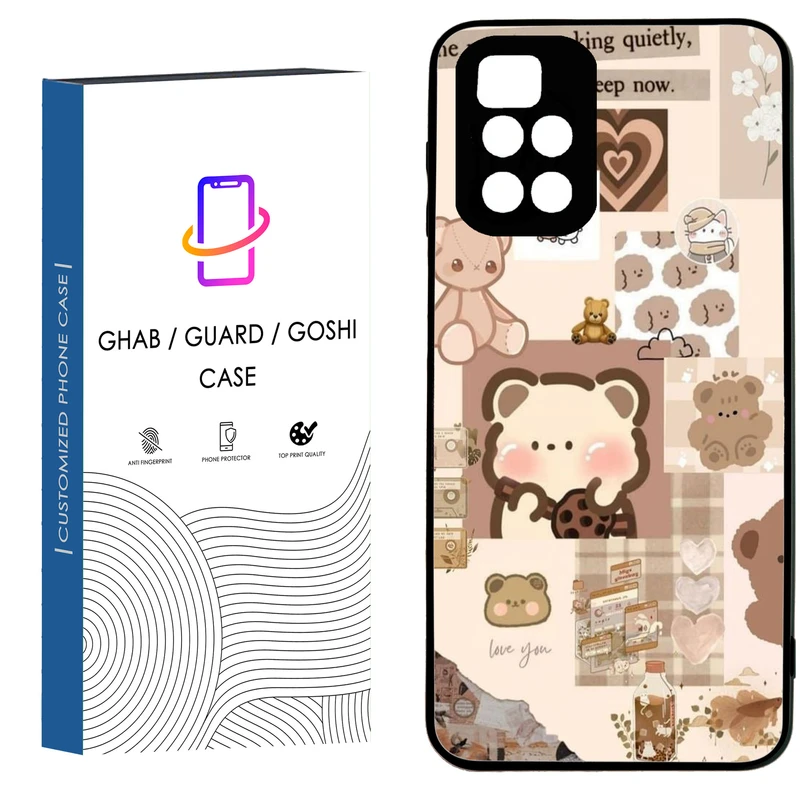 کاور قاب گارد گوشی طرح دخترانه کد 1  - TPU مناسب برای گوشی موبایل شیائومی Redmi Redmi 10 4G