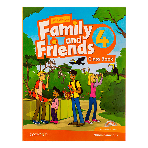 کتاب American Family and Friends 4 Second Edition اثر Naomi Simmons انتشارات oxford