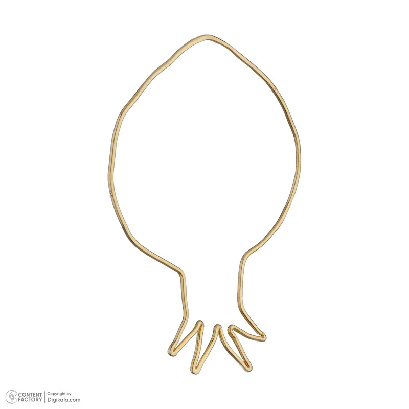 آویز گردنبند طلا 18 عیار زنانه تاج مدل A397 آویز گردنبند طلا 18 عیار زنانه تاج مدل A397