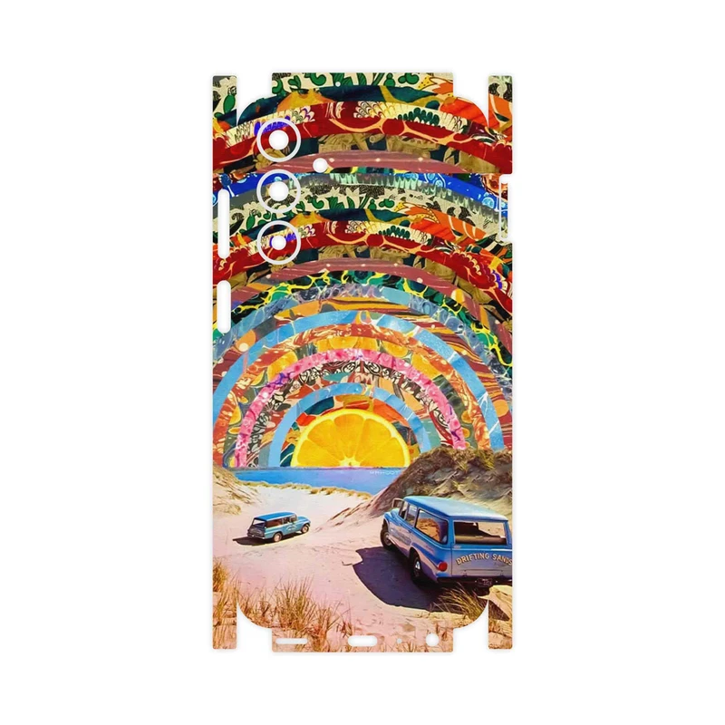 برچسب پوششی ماهوت مدل Collage of Orange Sky-FullSkin مناسب برای گوشی موبایل سامسونگ Galaxy A25 5G