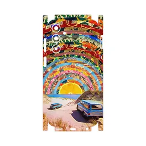 MAHOOT Collage of Orange Sky-FullSkin Cover Sticker for Samsung A25 5G