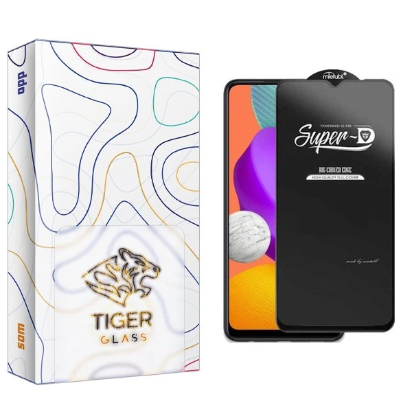 محافظ صفحه نمایش تایگر گلس مدل APL2 SuperD مناسب برای گوشی موبایل سامسونگ Galaxy M22