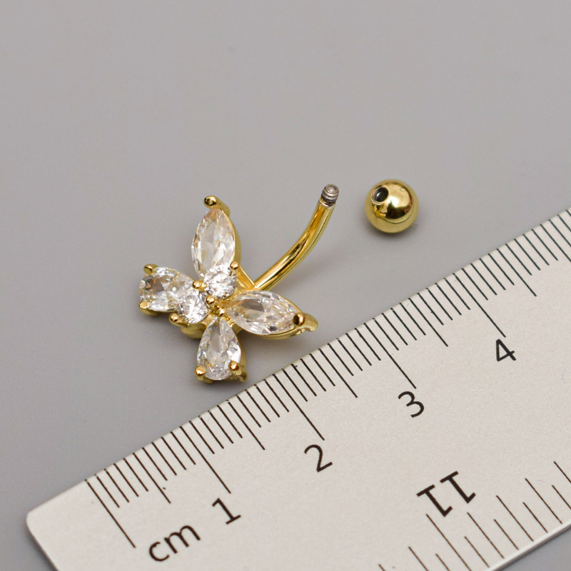 پیرسینگ ناف زنانه پایتخت مدل PS214_A2