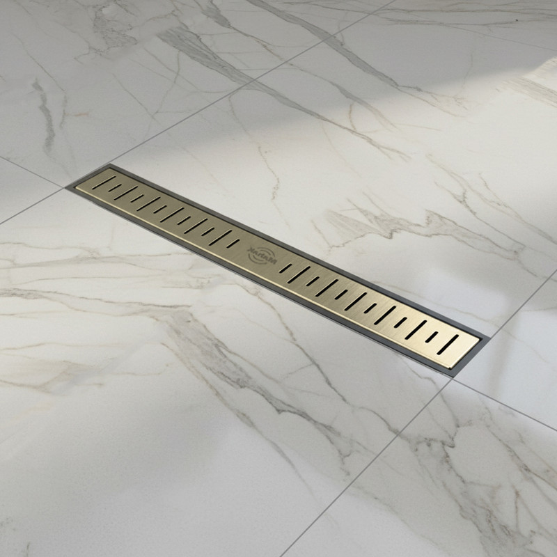 کف شور محک مدل درب استیل طرح گریل 40×6 کد 594G