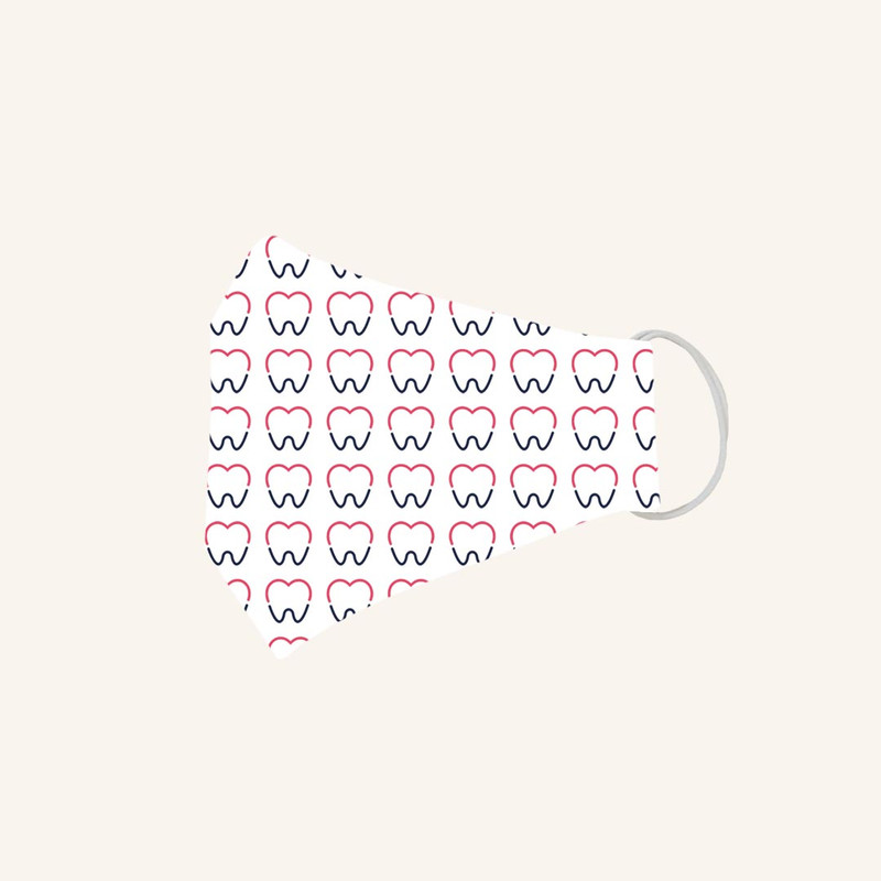 ماسک تزیینی مدل دندان پزشکی