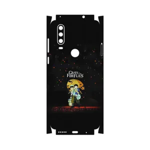 MAHOOT Grave of the Fireflies-FullSkin Cover Sticker for Motorola One Action