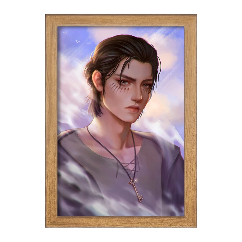 تابلو خندالو مدل ارن یگر انیمه اتک آن تایتان Attack on Titan  کد 11020