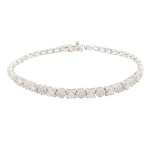 دستبند نقره زنانه مدل B3487