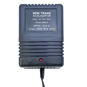آداپتور 12 ولت 500 میلی آمپر نیوترانس مدل NT-12500