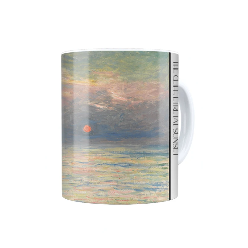 ماگ ترمه طراحان ایده مدل صخره های اترتات، غروب آفتاب از مونه کد art0206