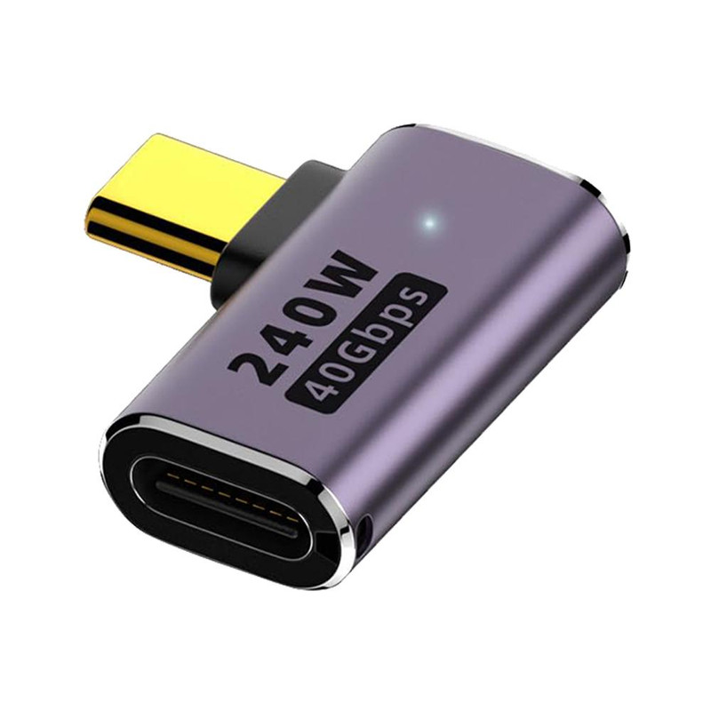 مبدل USB-C 4.0 پی ام مدل PM-610 240W 40Gbs