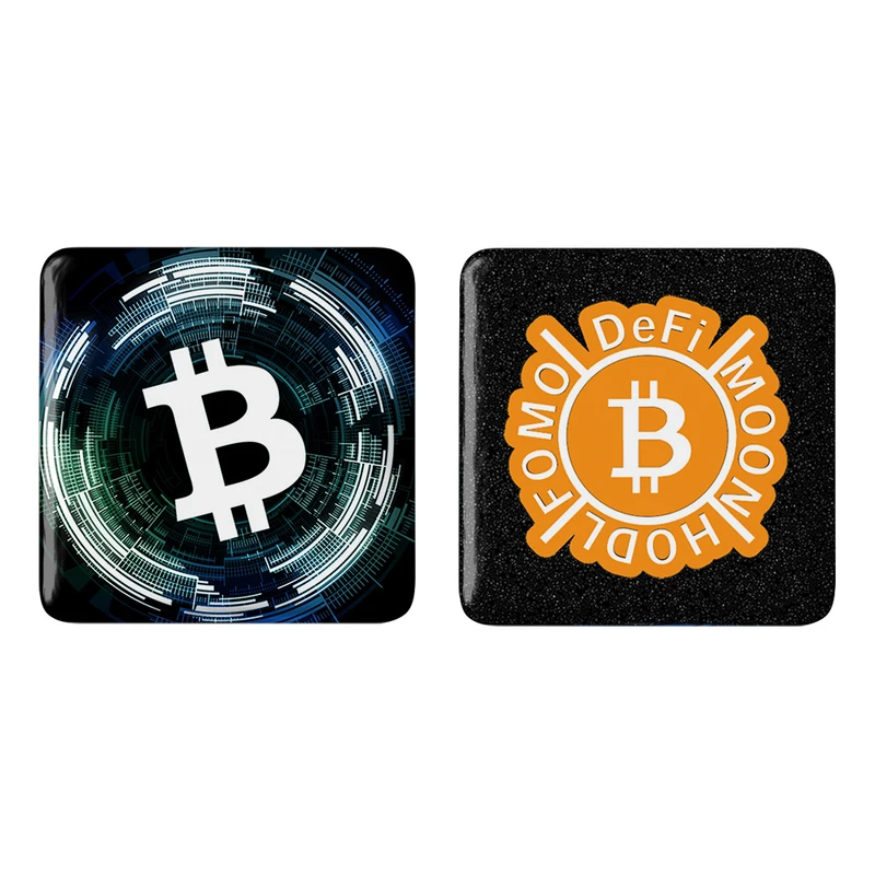 مگنت خندالو طرح ارز دیجیتال بیت کوین Bitcoin کد 1087210871 مجموعه 2 عددی