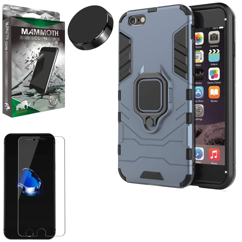 کاور ماموت مدل M-GHB-MGNT مناسب برای گوشی موبایل اپل Iphone 6/6S به همراه محافظ صفحه نمایش