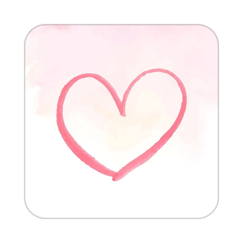 زیر لیوانی کاکتی طرح عاشقانه مدل mp39771