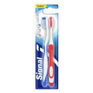 مسواک سیگنال مدل 1,2,3 Action MP2 با برس متوسط بسته دو عددی