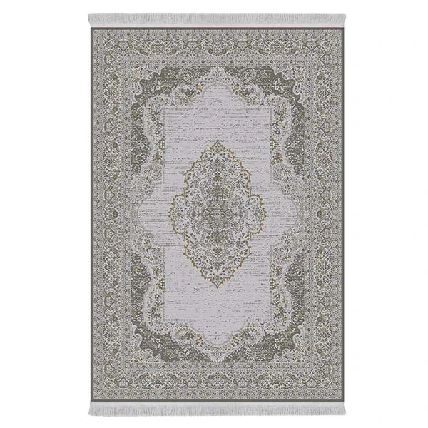 فرش پارچه‌ای دفه مدل فرشینه طرح مدرن کد 108