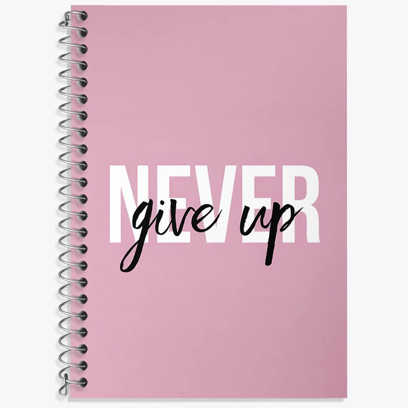 دفتر نت موسیقی 50 برگ خندالو طرح Never Give Up کد N2634
