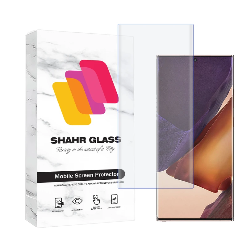 محافظ صفحه نمایش یووی شهر گلس مدل UVLIGHTSH مناسب برای گوشی موبایل سامسونگ Galaxy Note 20 Ultra 4G / Galaxy Note 20 Ultra 5G
