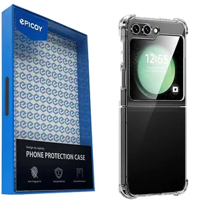 Epicoy Piblue Clear Case For Samsung Galaxy Z Flip 6