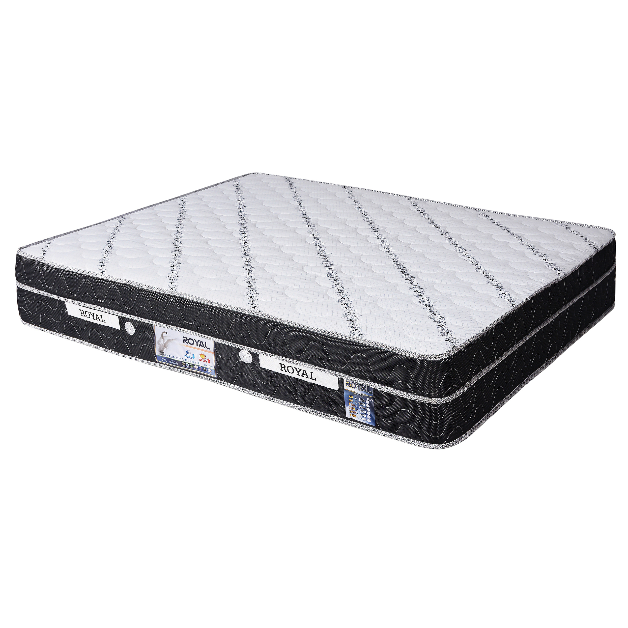 تشک رویال مدل 07 دو نفره سایز 200x200 سانتی متر