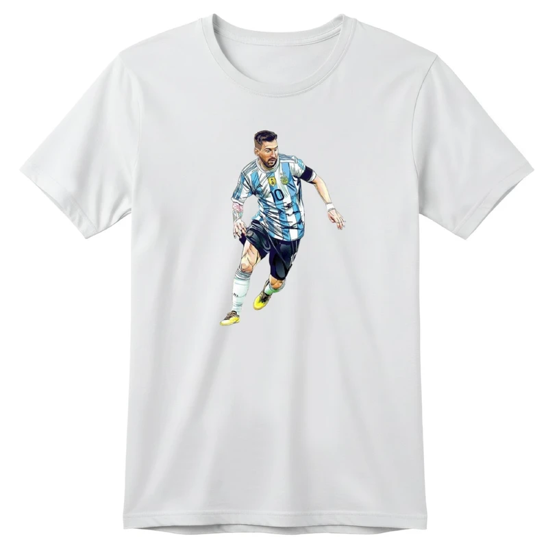 تی‌شرت آستین کوتاه بچگانه مدل مسی کد v3 