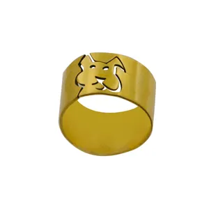 انگشتر نقره زنانه دلی جم طرح سگ  کد D 549