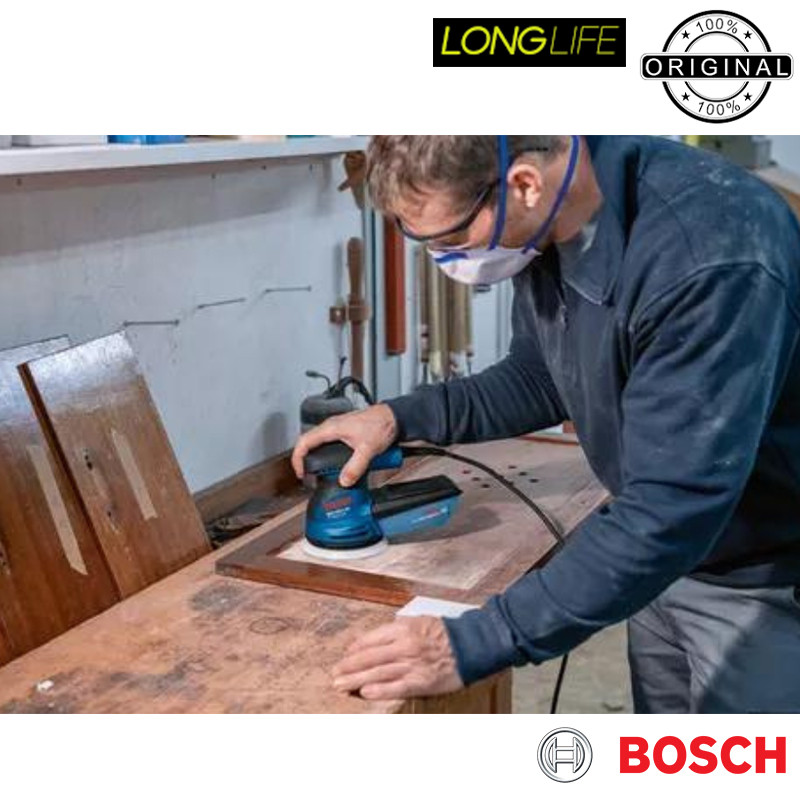 سنباده لرزان بوش مدل فوق حرفه ای دو کاره GEX 125-1 AE